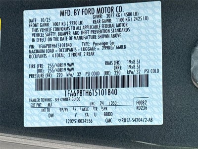 2026 Ford Mustang EcoBoost