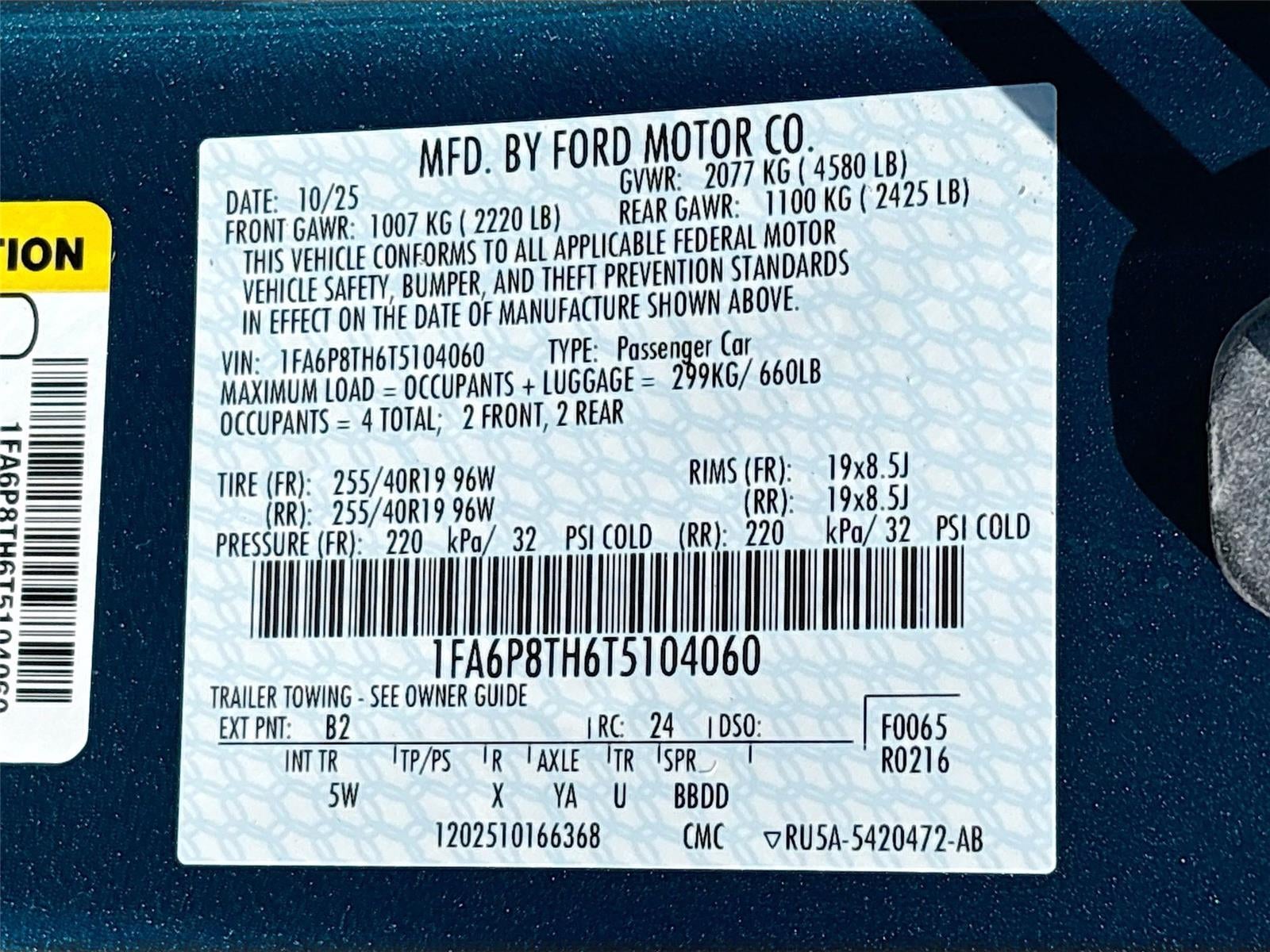 2026 Ford Mustang EcoBoost Premium