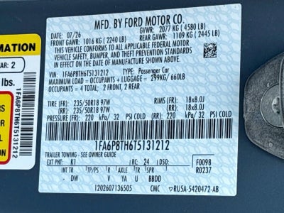 2026 Ford Mustang EcoBoost
