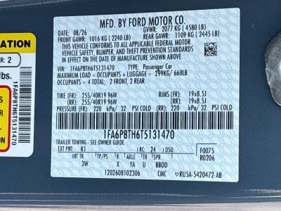 2026 Ford Mustang EcoBoost Premium