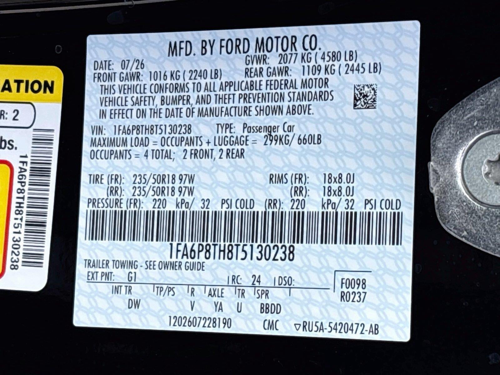 2026 Ford Mustang EcoBoost