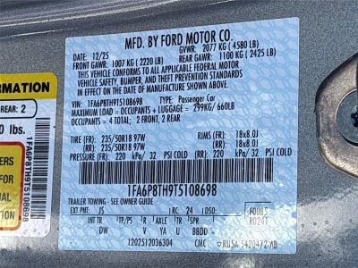 2026 Ford Mustang EcoBoost