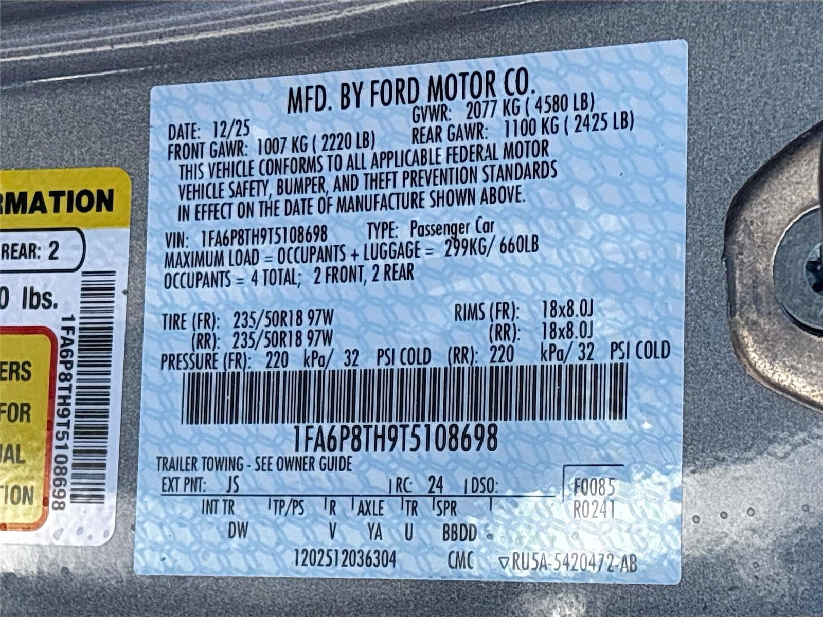 2026 Ford Mustang EcoBoost