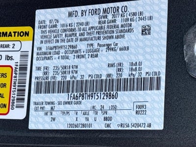 2026 Ford Mustang EcoBoost