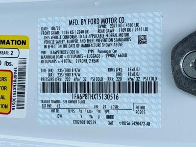 2026 Ford Mustang EcoBoost