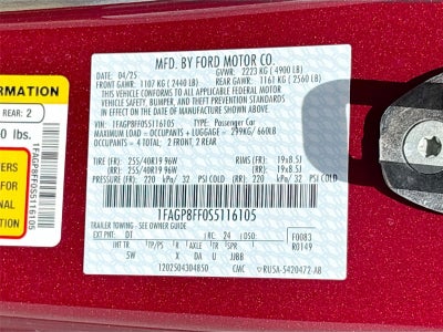 2025 Ford Mustang GT Premium