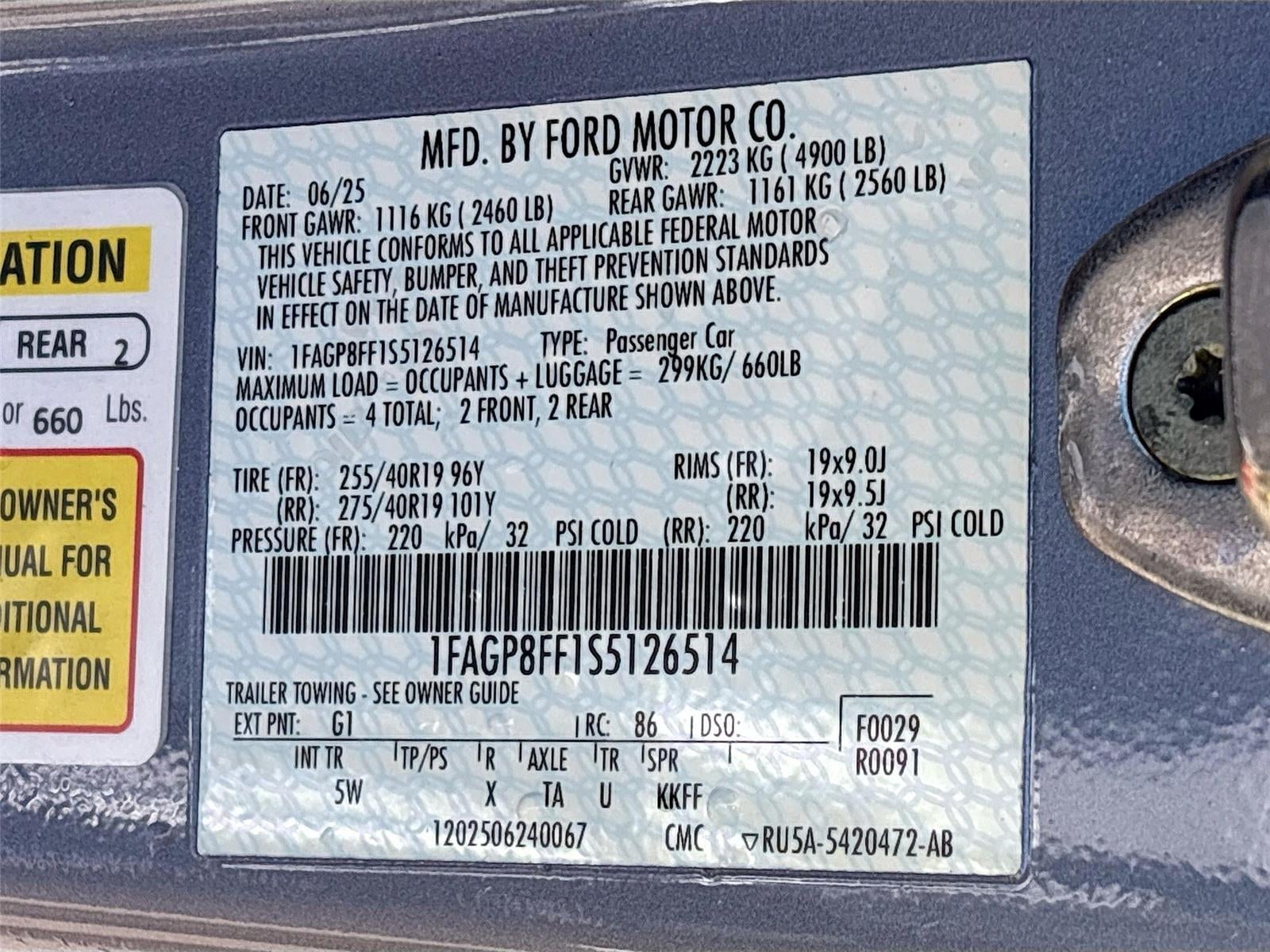 2025 Ford Mustang GT Premium