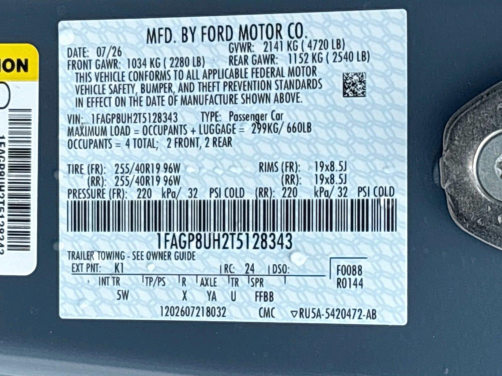 2026 Ford Mustang EcoBoost Premium
