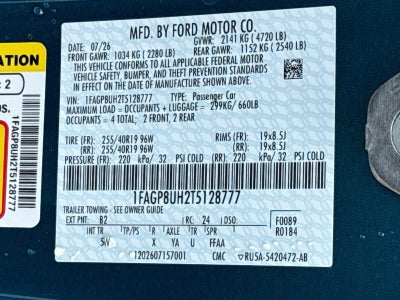 2026 Ford Mustang EcoBoost Premium