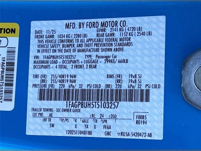 2026 Ford Mustang EcoBoost Premium