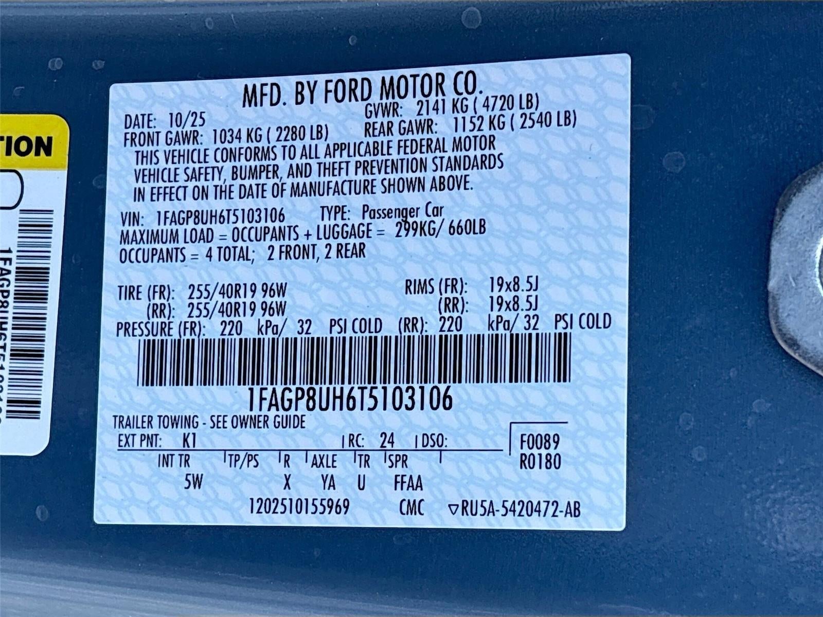 2026 Ford Mustang EcoBoost Premium