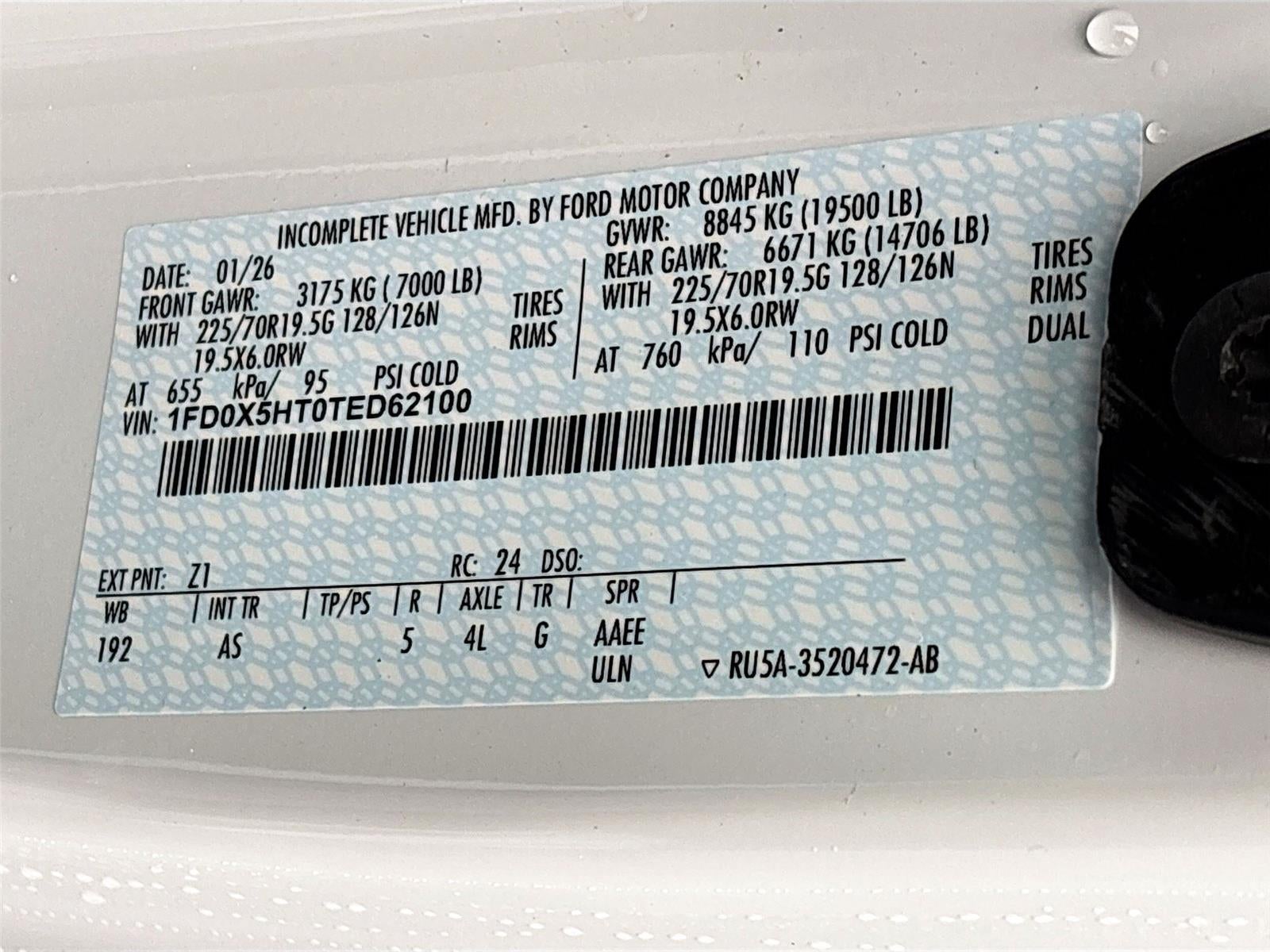 2026 Ford Super Duty F-550 DRW XL