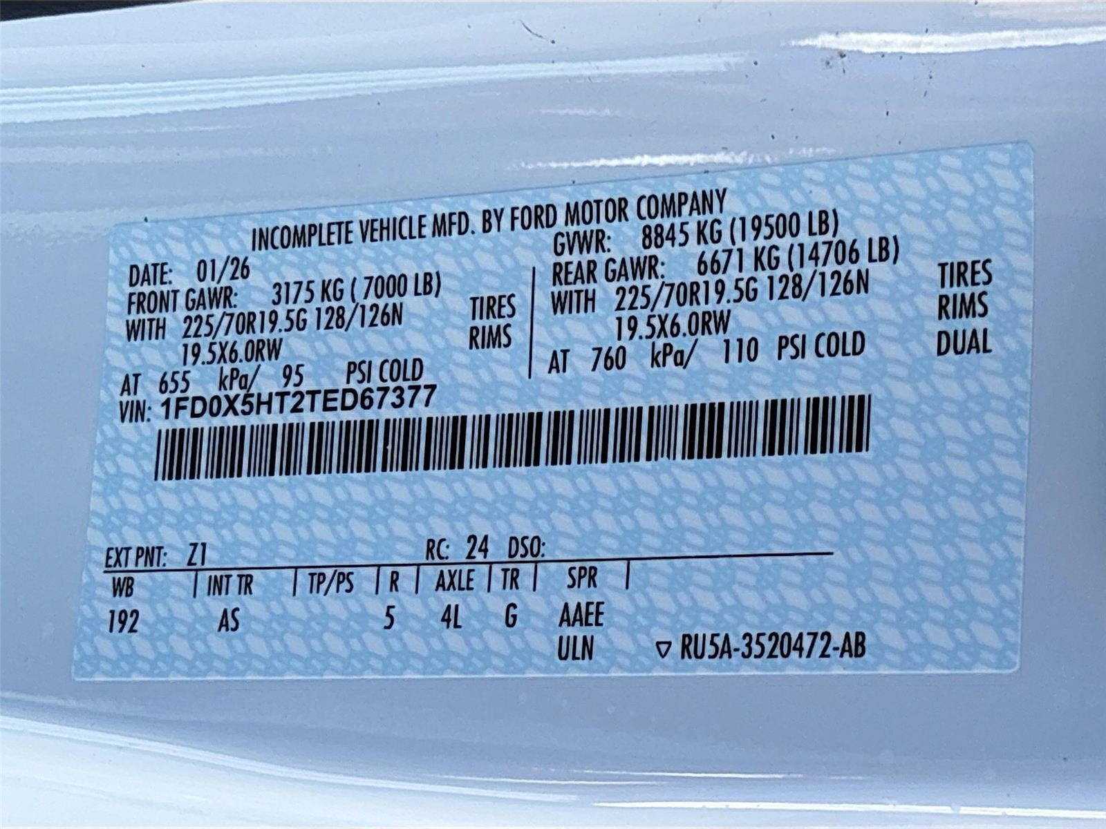 2026 Ford Super Duty F-550 DRW XL