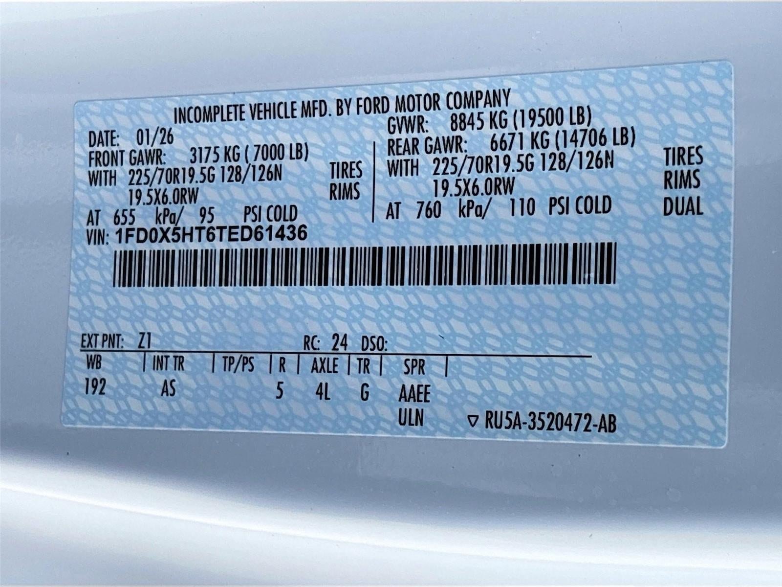 2026 Ford Super Duty F-550 DRW XL