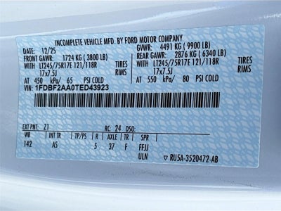 2026 Ford Super Duty F-250 SRW XL