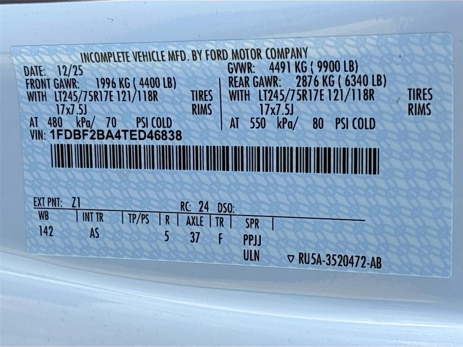 2026 Ford Super Duty F-250 SRW XL