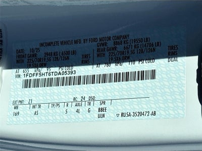 2026 Ford Super Duty F-550 DRW XL