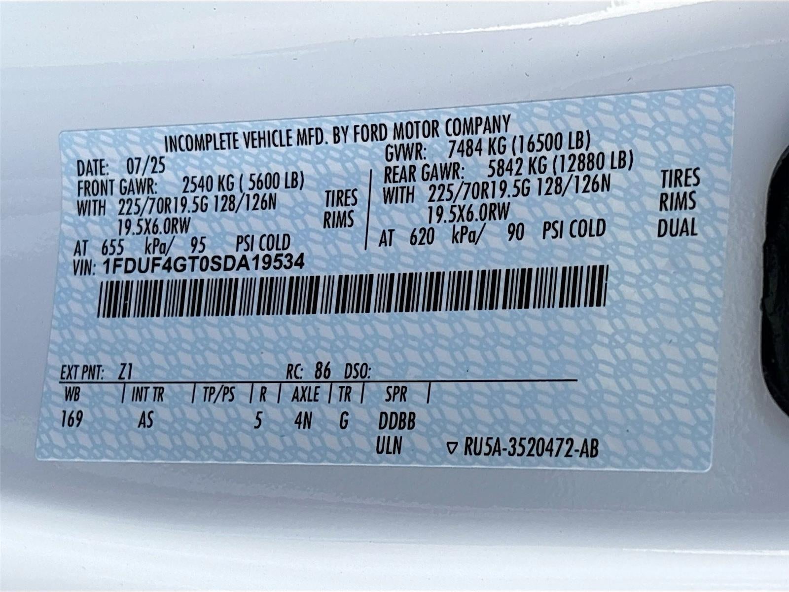 2025 Ford Super Duty F-450 DRW XL