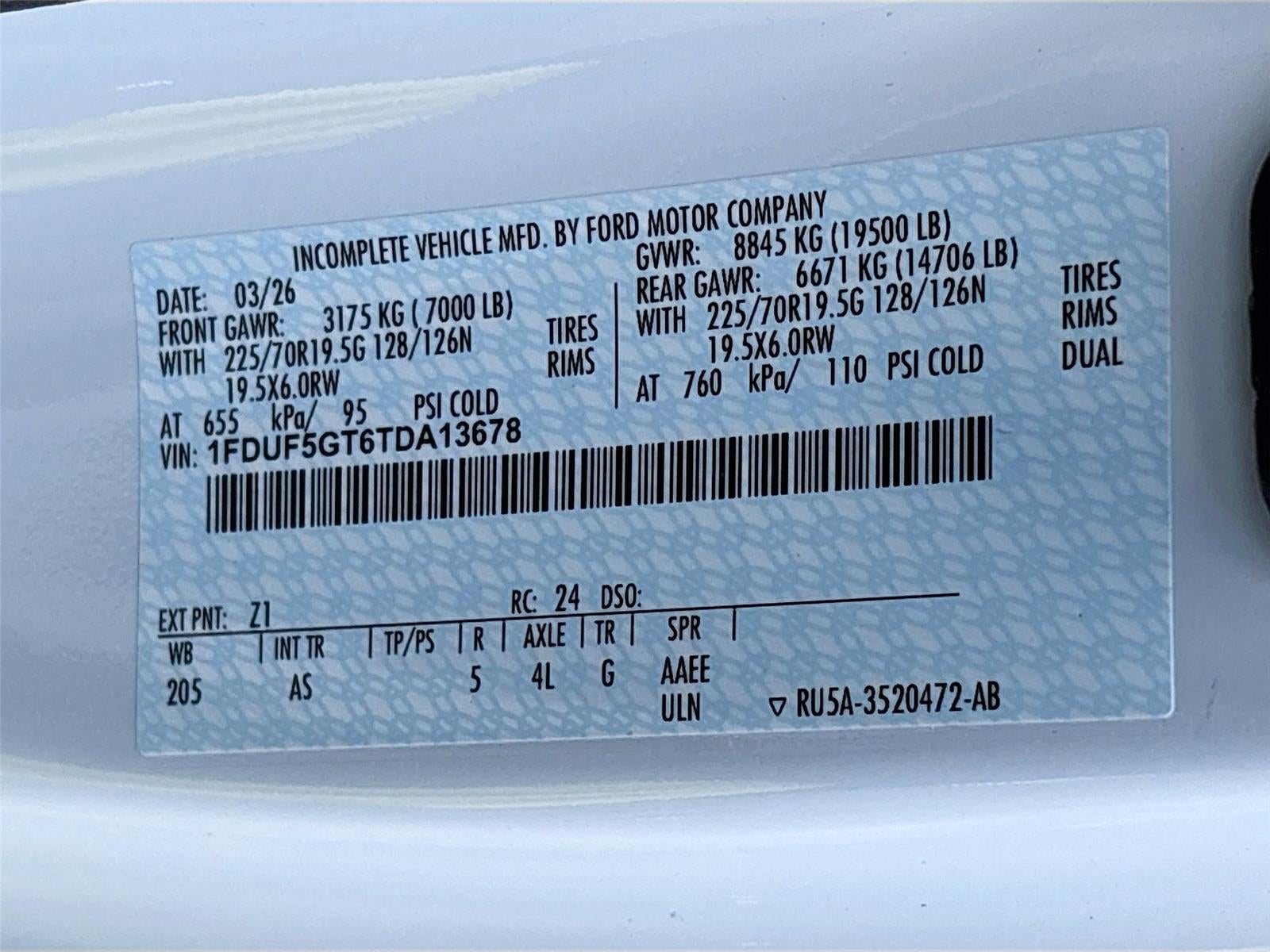 2026 Ford Super Duty F-550 DRW XL