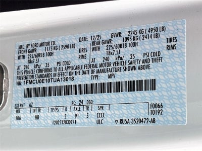 2026 Ford Escape PHEV