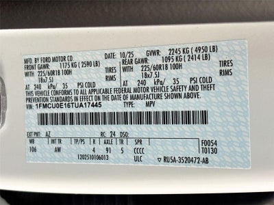 2026 Ford Escape PHEV