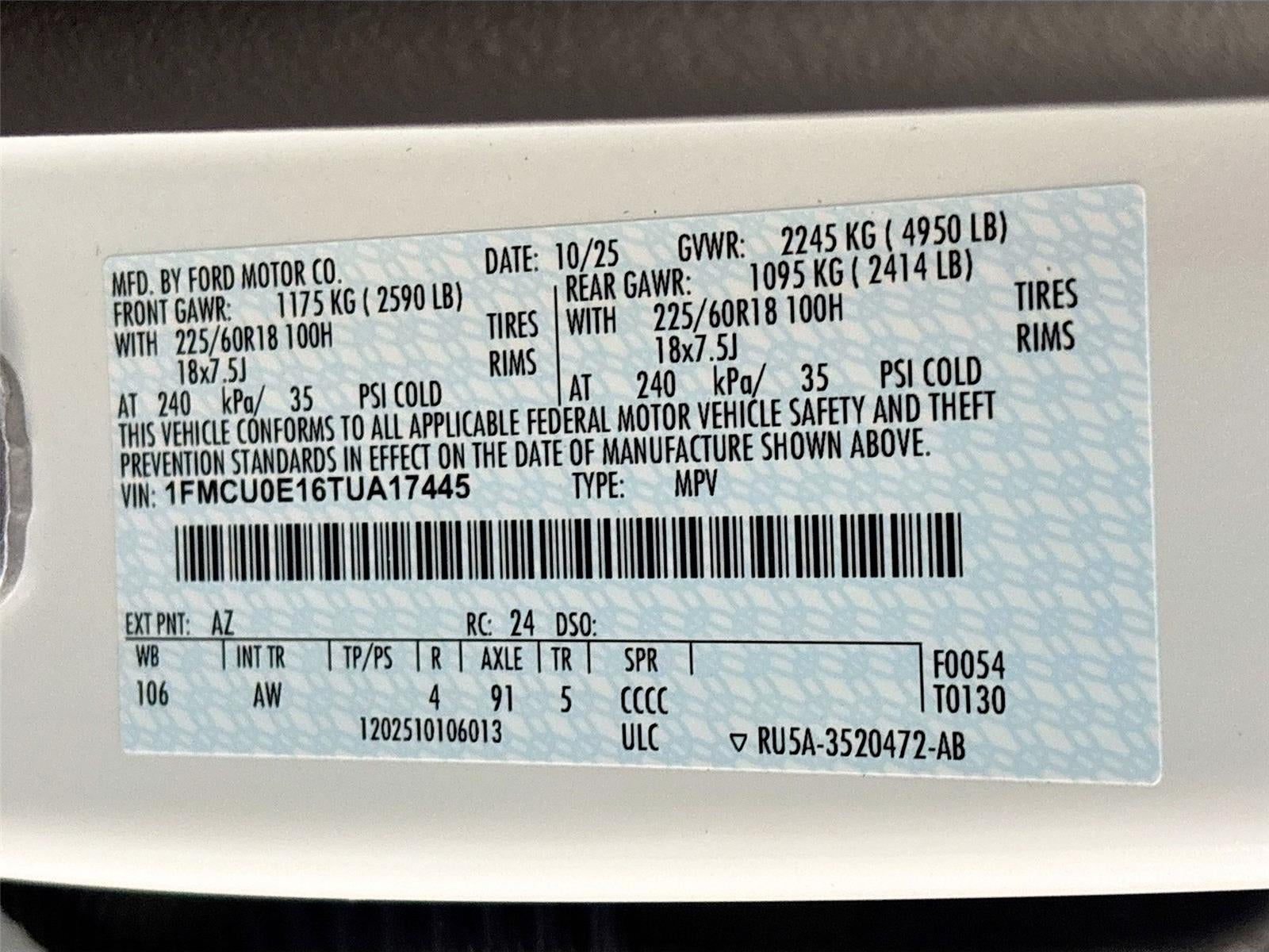 2026 Ford Escape PHEV