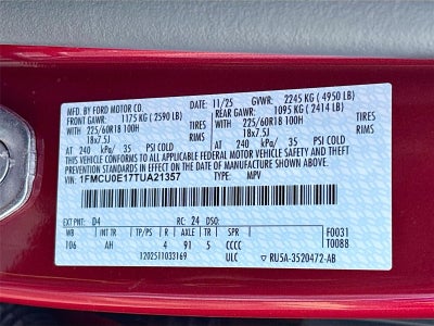 2026 Ford Escape PHEV