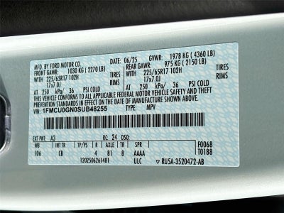 2025 Ford Escape Active