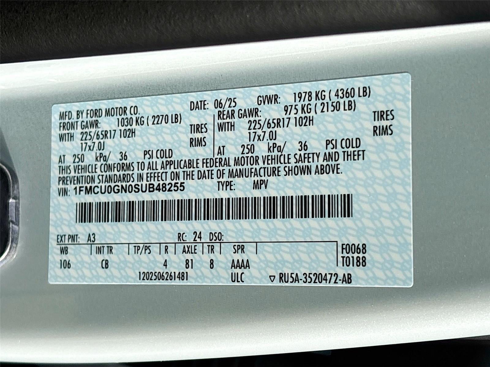 2025 Ford Escape Active