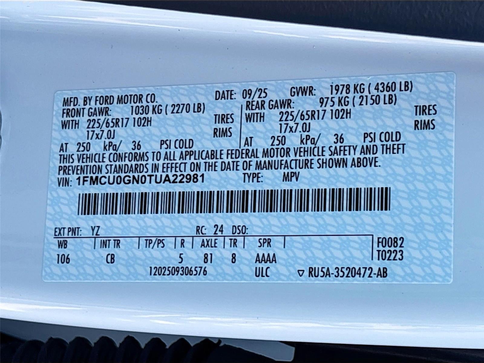 2026 Ford Escape Active