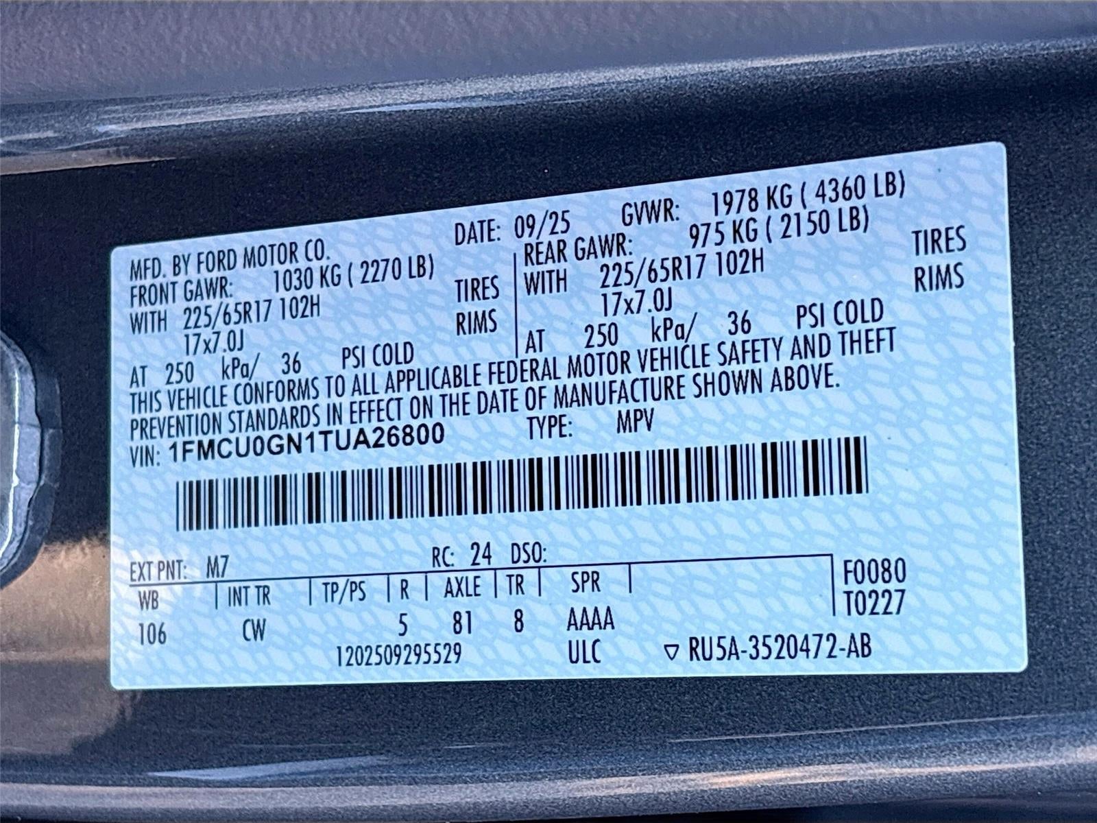 2026 Ford Escape Active