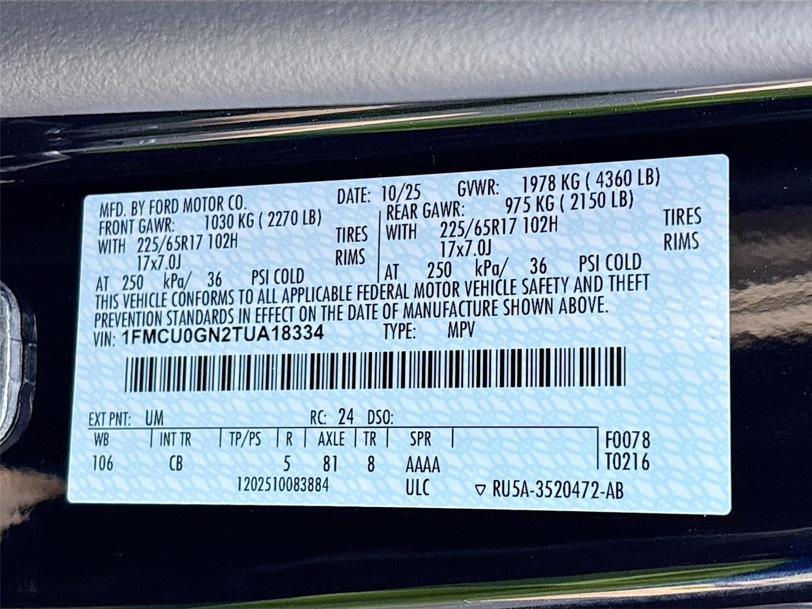 2026 Ford Escape Active