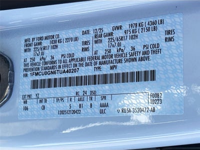 2026 Ford Escape Active