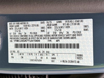 2026 Ford Escape Active