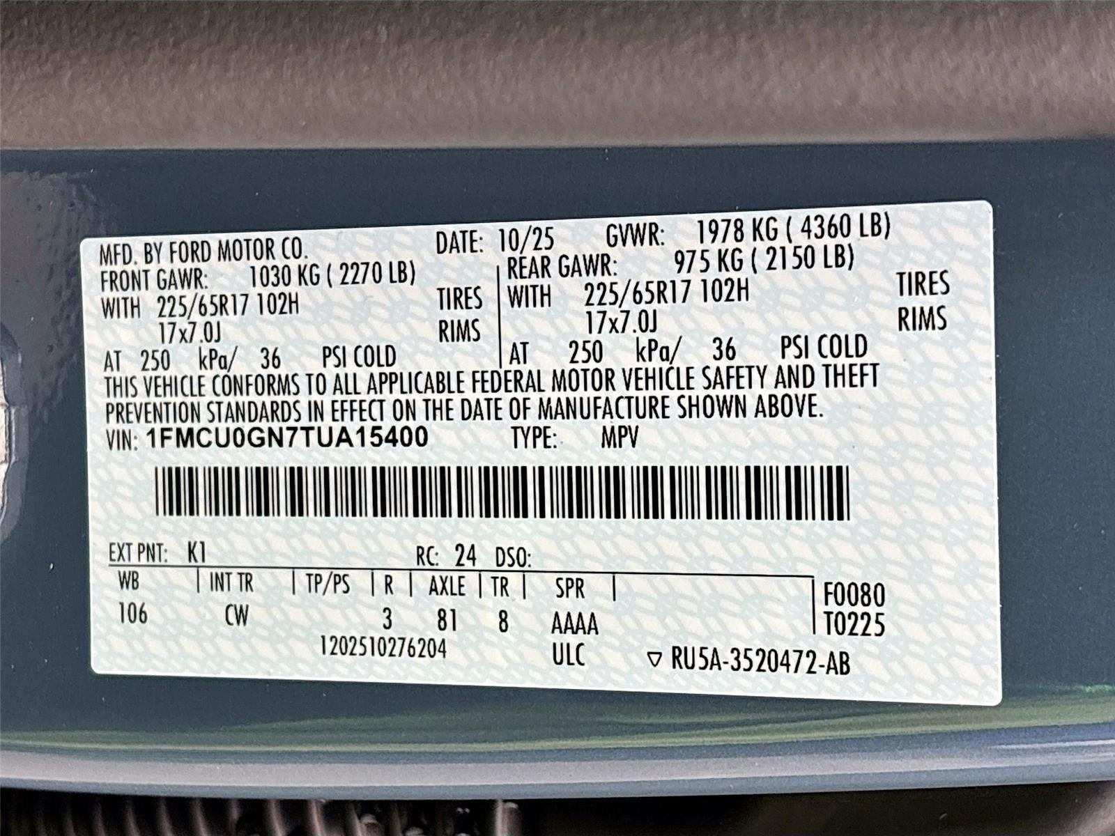 2026 Ford Escape Active