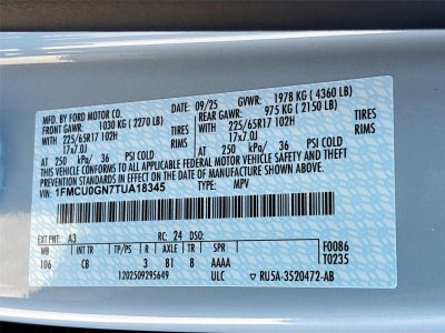 2026 Ford Escape Active