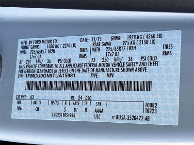 2026 Ford Escape Active