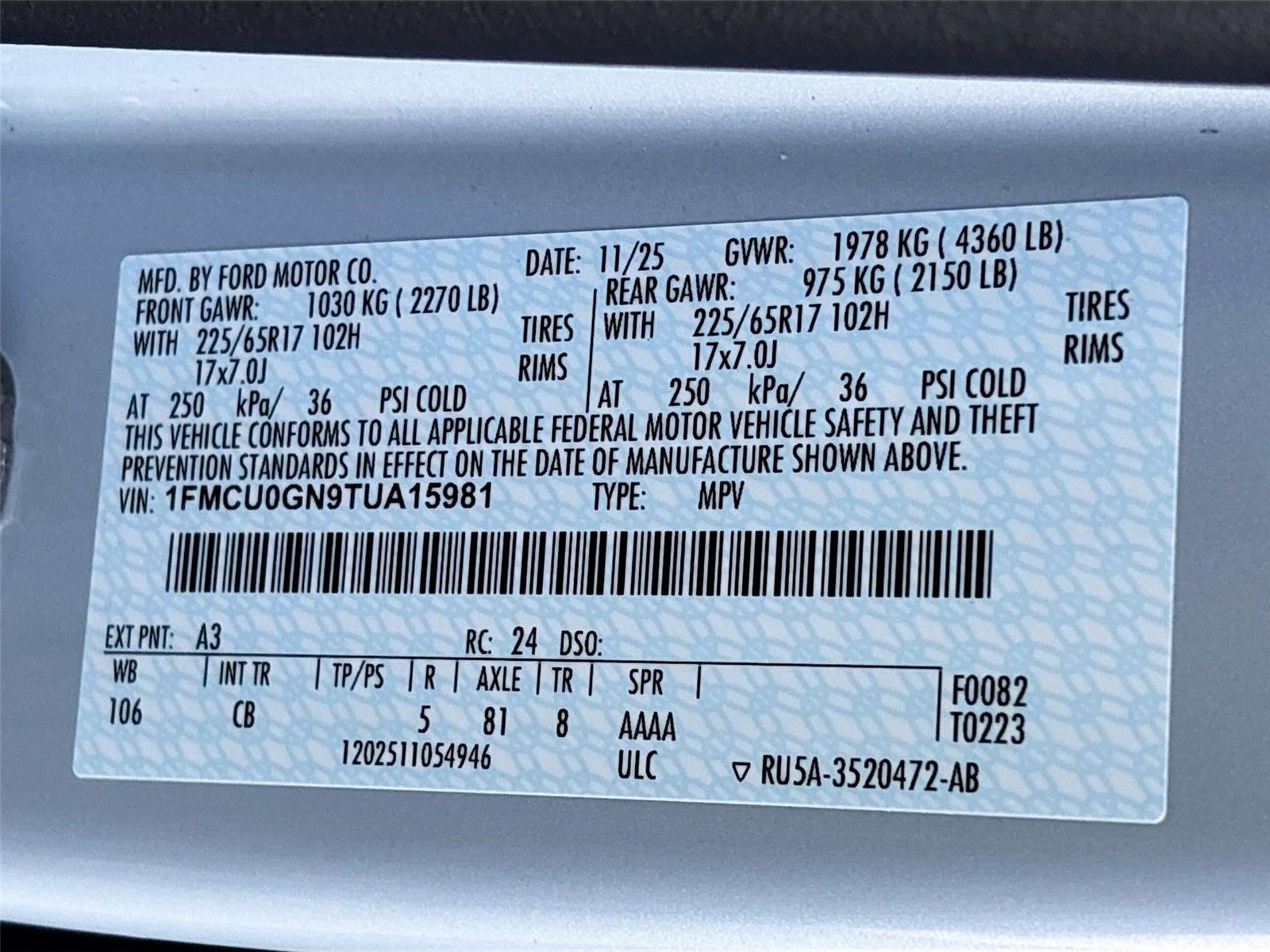 2026 Ford Escape Active