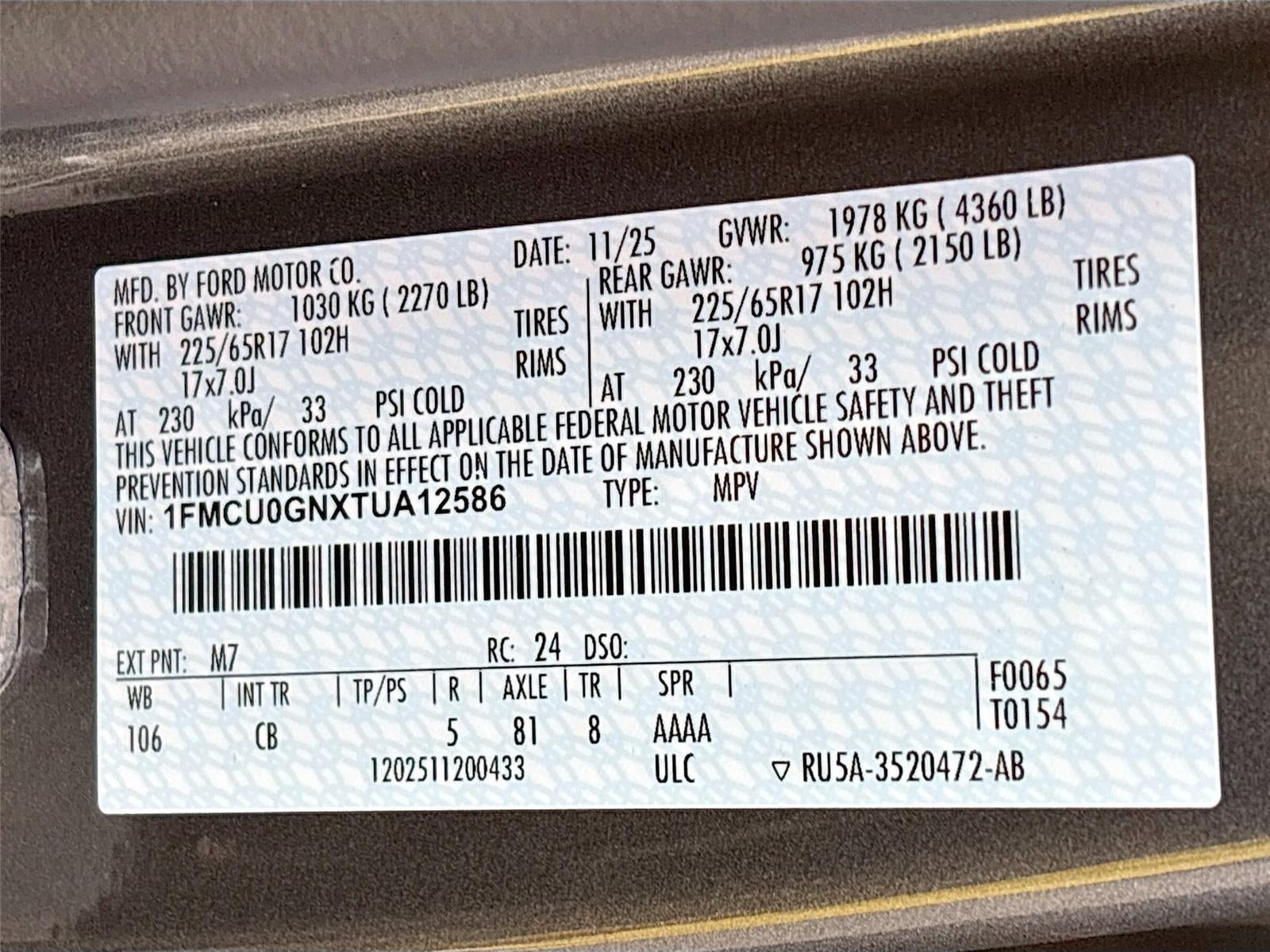 2026 Ford Escape Active