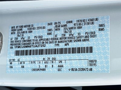 2026 Ford Escape ST-Line