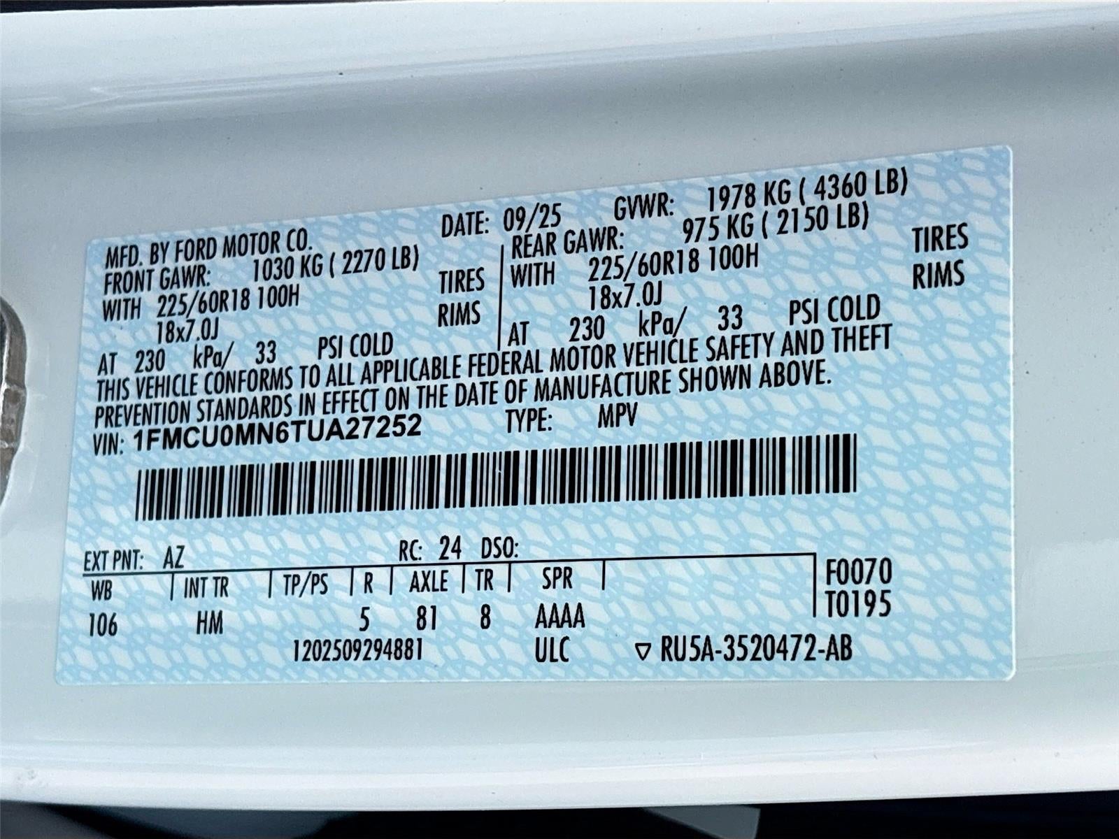 2026 Ford Escape ST-Line