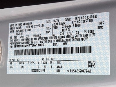 2026 Ford Escape ST-Line