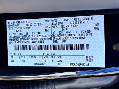 2026 Ford Escape ST-Line