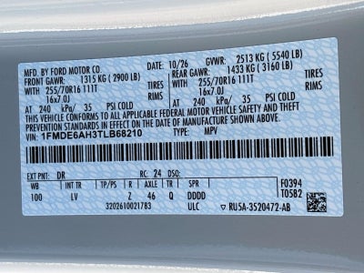 2026 FORD TRUCK BRONCO BASE 2 DOOR 4X4