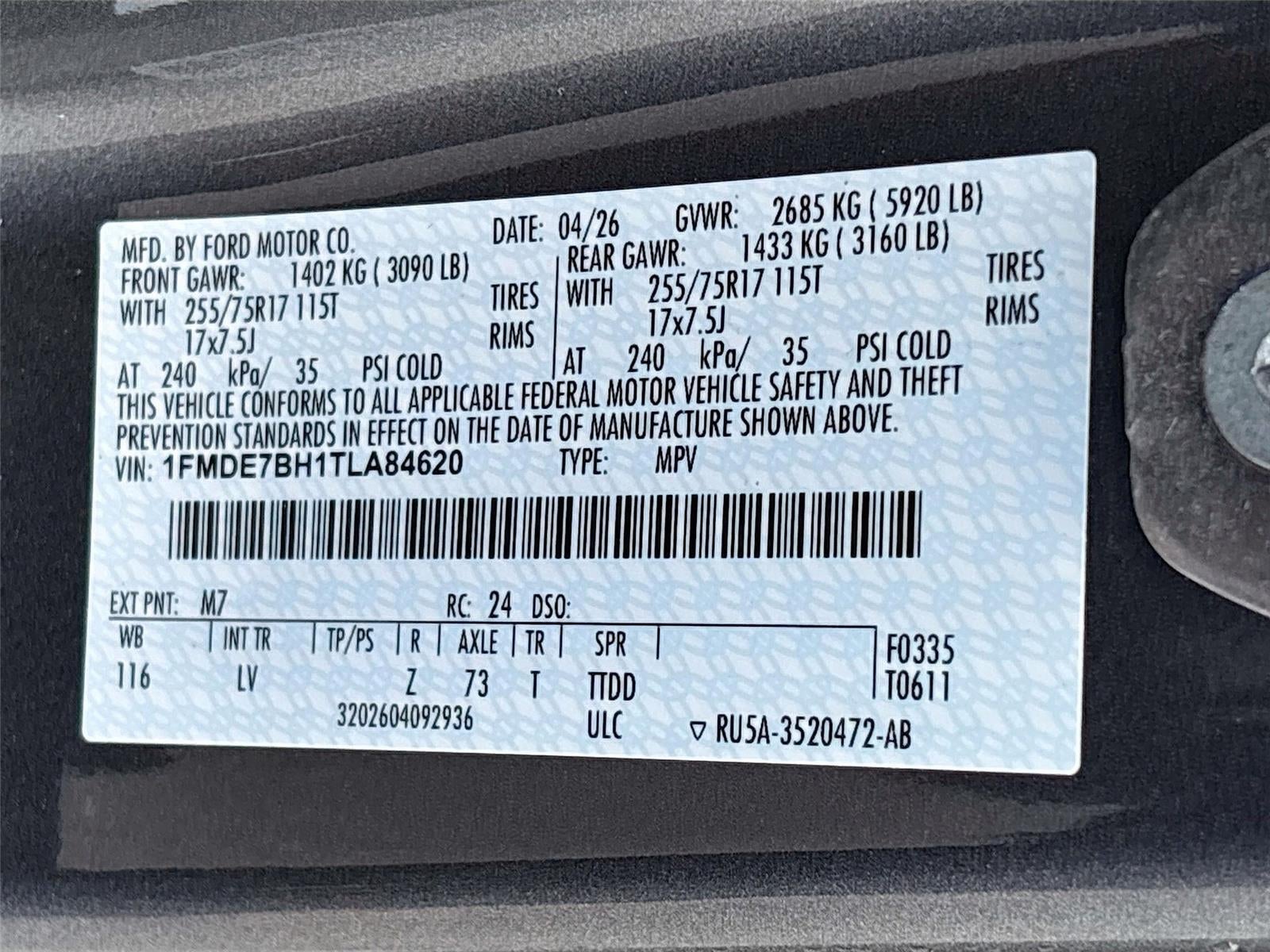 2026 Ford Bronco Big Bend Matte Black