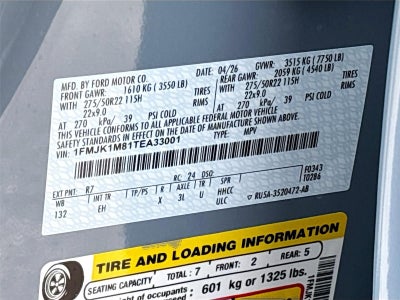 2026 Ford Expedition Max Platinum