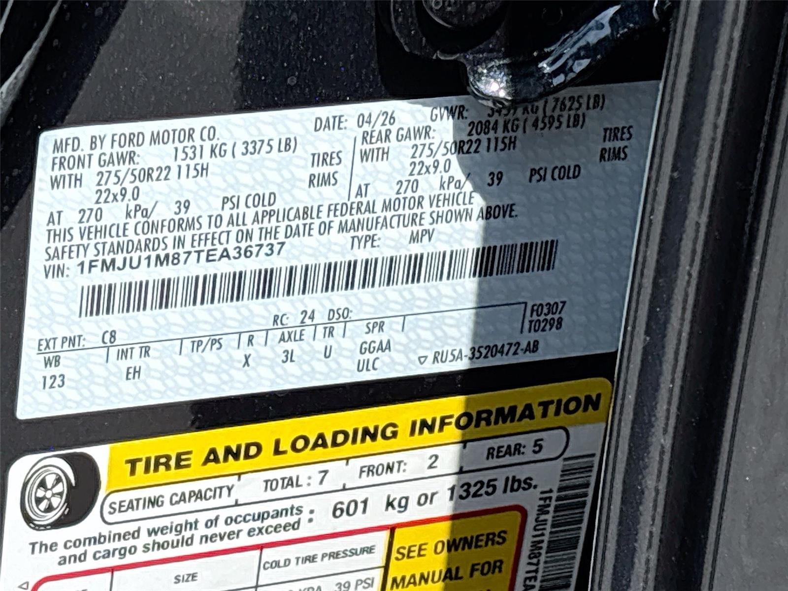 2026 Ford Expedition Platinum