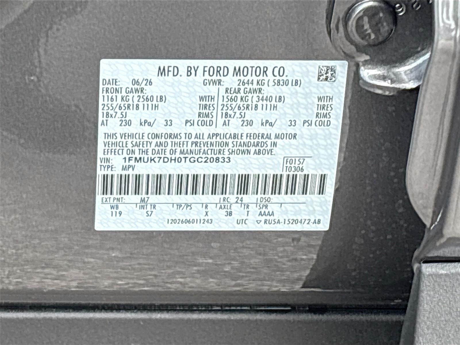 2026 Ford Explorer Active w/200A Pkg
