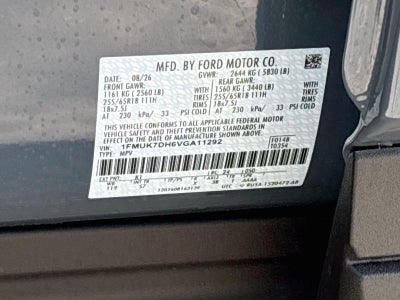 2027 Ford Explorer Active w/200A Pkg