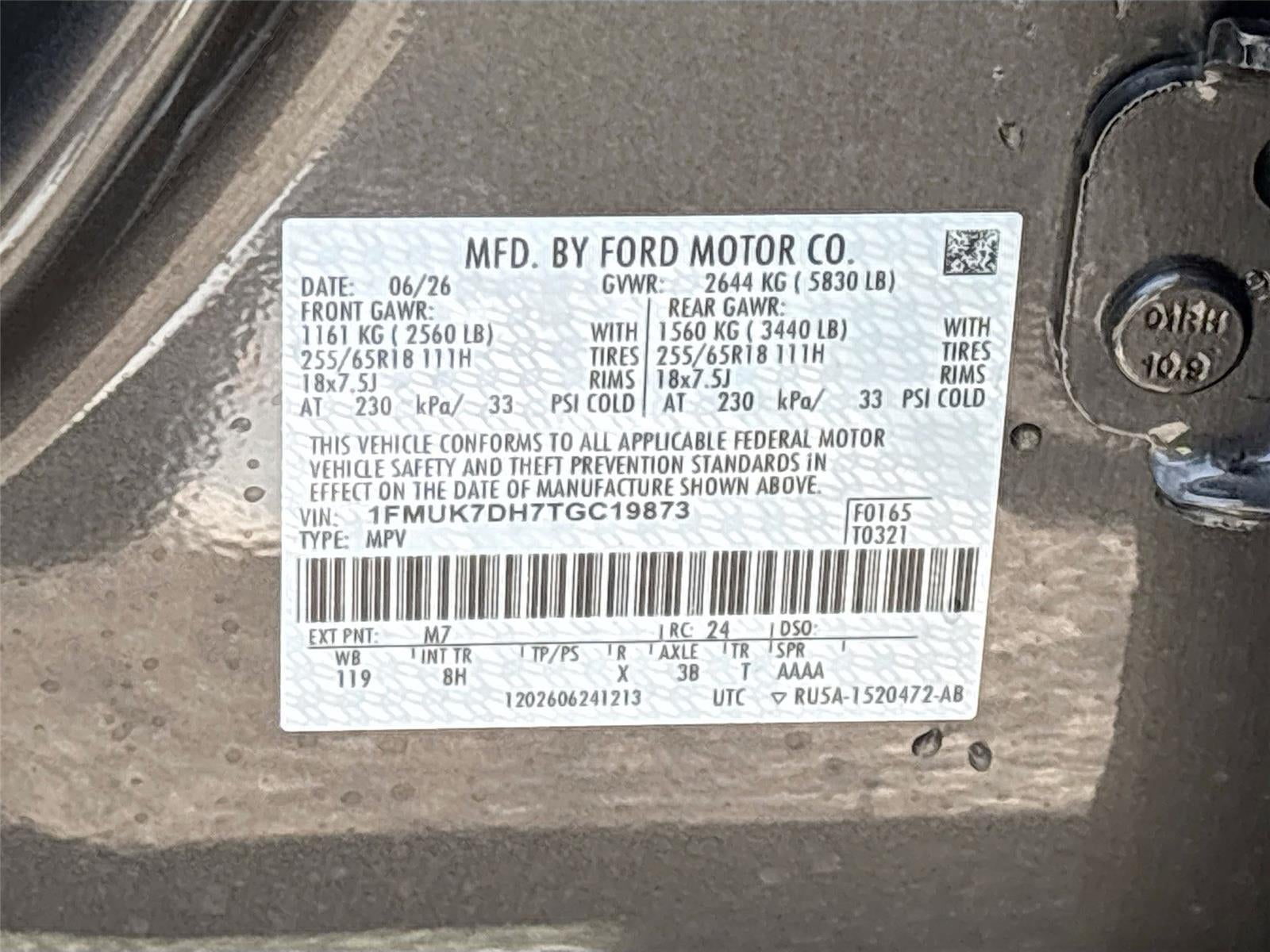 2026 FORD TRUCK Explorer Active w/100A Pkg